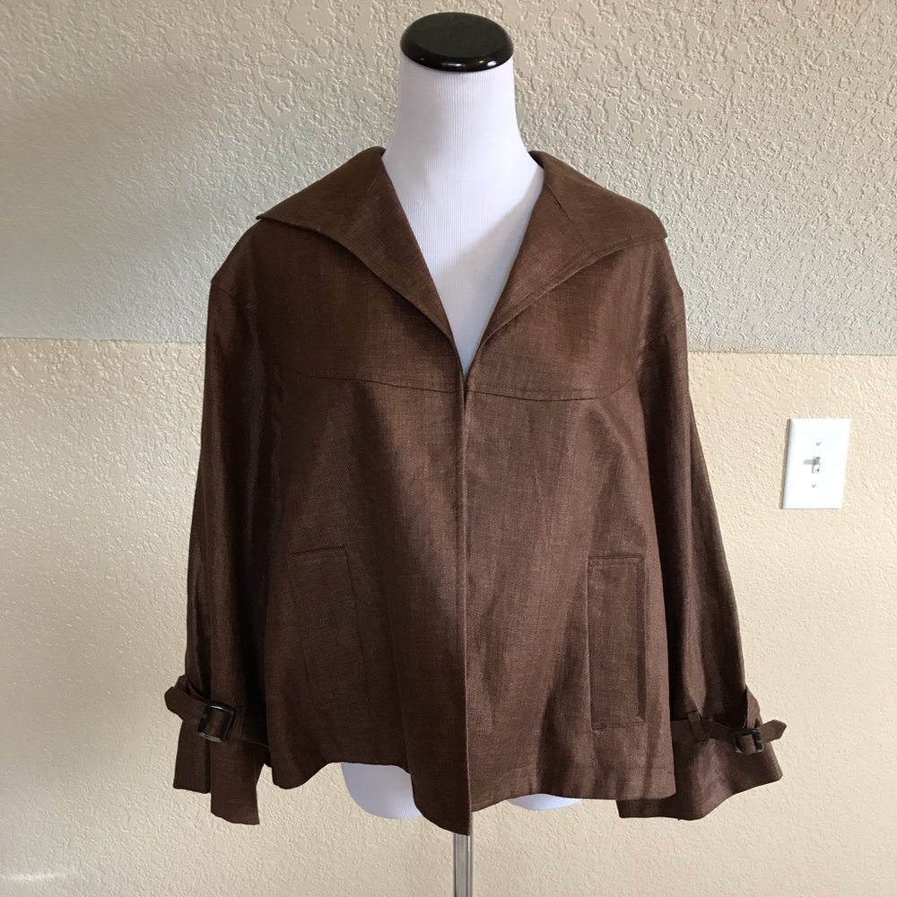NWT, Jones New York Brown Fully Lined Jacket!